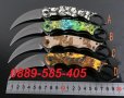 Уникален италянски сгъваем нож FOX KNIFE FA33 – KARAMBIT карамбит, снимка 2