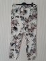 Нов памучен флорален панталон, снимка 1 - Панталони - 33487936