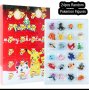 Детски адвент Advent Календар Pokemon Покемон Пикачу 24 малки фигурки играчки коледен