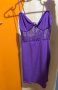 Къса лилава рокля , снимка 1 - Рокли - 44129500