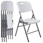 Комплект 4 броя сгъваеми кетъринг столове за градина и събития - удобни и издръжливи, снимка 7