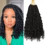 Нов комплект туистъри за коса удължения афро прическа жени плитки, снимка 1 - Аксесоари за коса - 40129894
