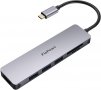 USB C Hub 6-в-1 FLEPOW, 4K HDMI, 3 USB 3.0 порта, SD / Micro SD четец на карти, снимка 2