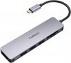 USB C Hub 6-в-1 FLEPOW, 4K HDMI, 3 USB 3.0 порта, SD / Micro SD четец на карти, снимка 2