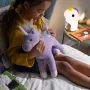  LED детска нощна лампа с будилник, еднорог Annmore, снимка 3