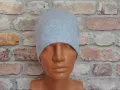 Нова топла зимна шапка в сив цвят, снимка 4