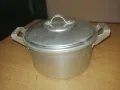 Продавам нова малка алуминиева тенджерка с капак, снимка 1