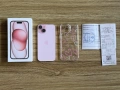 iPhone 15 128GB Pink/Гаранция 20 Месеца Технополис, снимка 1