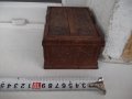 Кутия за свиване на цигари дървена резбована, снимка 2