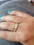 Нежен и елегантен сребърен пръстен - модел R023A, снимка 4