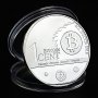 1 Биткойн цент Орел / 1 Bitcoin cent Eagle - Silver, снимка 2