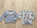 Две блузки р.128, снимка 1 - Детски Блузи и туники - 38003288