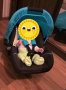 Столче за кола и кошница за носене на бебе Hauck , снимка 1 - Столчета за кола и колело - 39318470