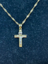 Златен синджир с кръст 3,96, снимка 2