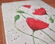 Картички с цветя / пролет, лалета, макове, цветно, снимка 6