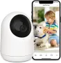 Вътрешна камера за бебефон SwitchBot, 360 градуса 1080P Pan Tilt Smart WiFi, снимка 1