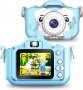 Дигитален детски фотоапарат STELS W305, 64GB SD карта, Игри, Розов/Син, снимка 2
