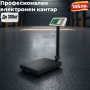 Платформена електронна везна до 300кг - платформен кантар с дисплей, снимка 1