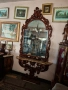 Антикварна дървена конзола , снимка 2