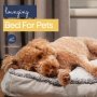 Кучешко легло GRENIX, меко, пухкаво и топло, сиво, снимка 7