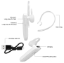 Безжична слушалка, Bluetooth hands free M165, снимка 4