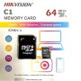 5бр. Карта Памет - Memory Card 64GB HIKVISION