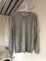 Пуловер тънка гладка мериносова вълна, снимка 1 - Пуловери - 27015063