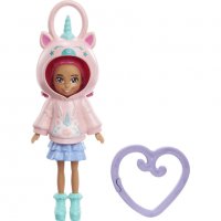 Кукла Polly Pocket - Еднорог с щипка във формата на сърце/ Mattel, снимка 3 - Кукли - 40165262