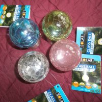 Нови  соларни лампи-топки за закачане за къмпинг,градина и др., снимка 14 - Соларни лампи - 40537519