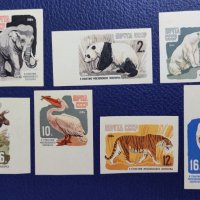 СССР, 1964 г. - пълна серия неназъбени чисти марки, животни, 1*44, снимка 1 - Филателия - 37617037