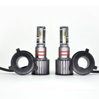 LED крушки за фарове R9 F32 mini H8,Н9,Н11 /50W-6000K-CANBUS , снимка 4 - Аксесоари и консумативи - 39013785