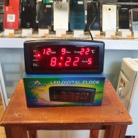 НОВ! Настолен електронен часовник с дата, термометър и аларма. По 25лв./бр., снимка 17 - Други - 38955315