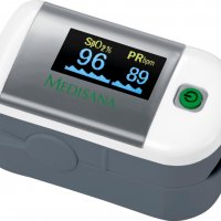 НОВИ! Пулсоксиметър Medisana Germany уред за измерване нивото на кислород в кръвта и сърд, снимка 1 - Уреди за диагностика - 39066602