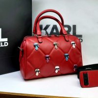 Дамска чанта Karl Lagerfeld, снимка 1 - Чанти - 32392277