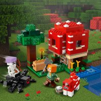 LEGO® Minecraft™ 21179 - Къщата на гъбите, снимка 4 - Конструктори - 38772130