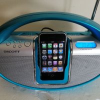 Радио-часовник с Докинг-станция за iPod, iPhone и AUX, снимка 3 - iPod - 33575325