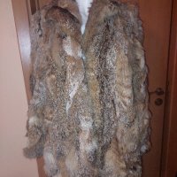 Дамско палто естествен косъм лисица, снимка 5 - Палта, манта - 43701232