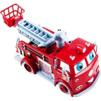 Забавна машинка за балони - пожарна със звук и светлина , снимка 4 - Коли, камиони, мотори, писти - 43516865