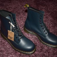 Dr Martens 1460 - Navy Smooth Blue Mens Boots, снимка 4 - Мъжки боти - 26683123