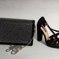 Дамски обувки MEI-23.комбинирани със страхорна чанта. , снимка 5 - Дамски обувки на ток - 40205186
