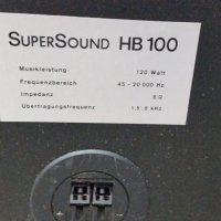 Тонколони Supersound HB 100, снимка 5 - Тонколони - 28403053