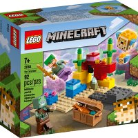 НОВИ! LEGO® Minecraft™ 21164 Коралов риф, снимка 1 - Конструктори - 43644712