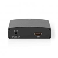 Конвертор, преобразувател вход VGA(ж)+2xRCA(ж) изход HDMI(ж), снимка 3 - Приемници и антени - 33259842
