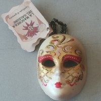 Маска. La Maschera del Galeone Ръчна изработка. Hand made in Venice Италия. Венециански сувенир , снимка 5 - Антикварни и старинни предмети - 37259329