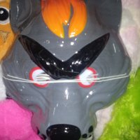 Целолоидни маски на вълк и заек. , снимка 4 - Играчки за стая - 43239456