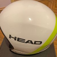 Каска за ски/сноуборд HEAD Stivot FIS Race Carbon. ЧИСТО НОВА! Цвят - White/grey., снимка 9 - Зимни спортове - 40026914