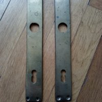 Бронзови капаци за брава врата , снимка 1 - Антикварни и старинни предмети - 36691846