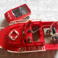 Спасителна лодка playmobil geobra 1999 г, снимка 3 - Колекции - 27009762