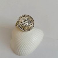 Дамски златен пръстен Версаче, 14 кт. - 1, снимка 2 - Пръстени - 40838568