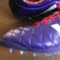 Adidas Adipure 11Pro AG Purple/White Размер EUR 42 / UK 8 бутонки естествена кожа 32-14-S, снимка 9 - Спортни обувки - 43537484
